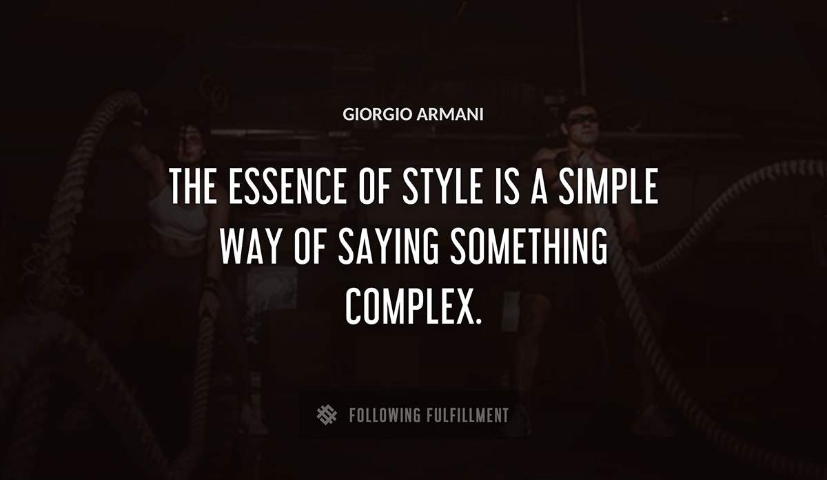 Armani 2025 exchange quotes