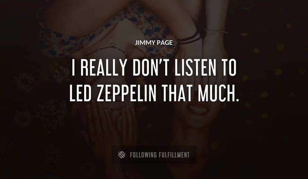 The Best Jimmy Page Quotes