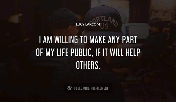 The Best Lucy Larcom Quotes