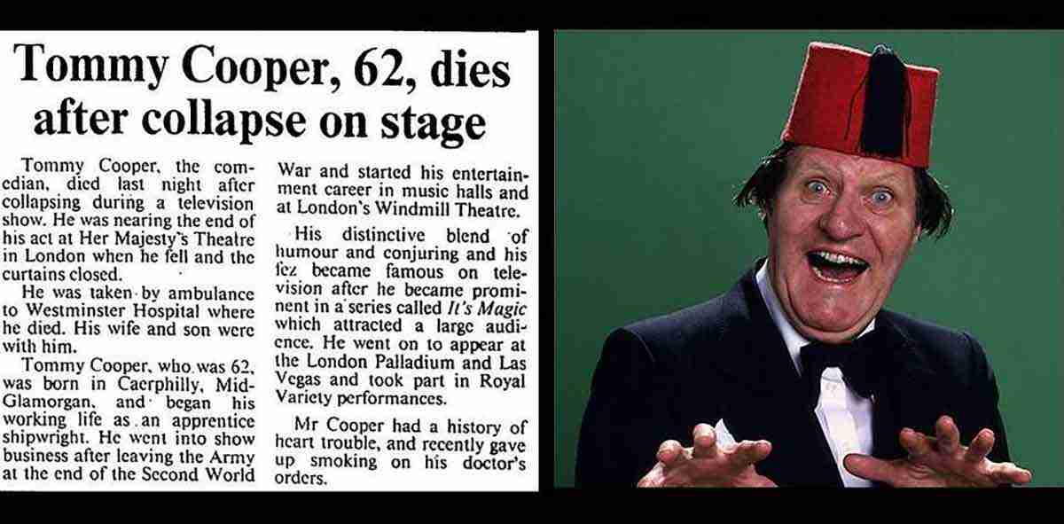 Tommy Cooper quotes thumbnail
