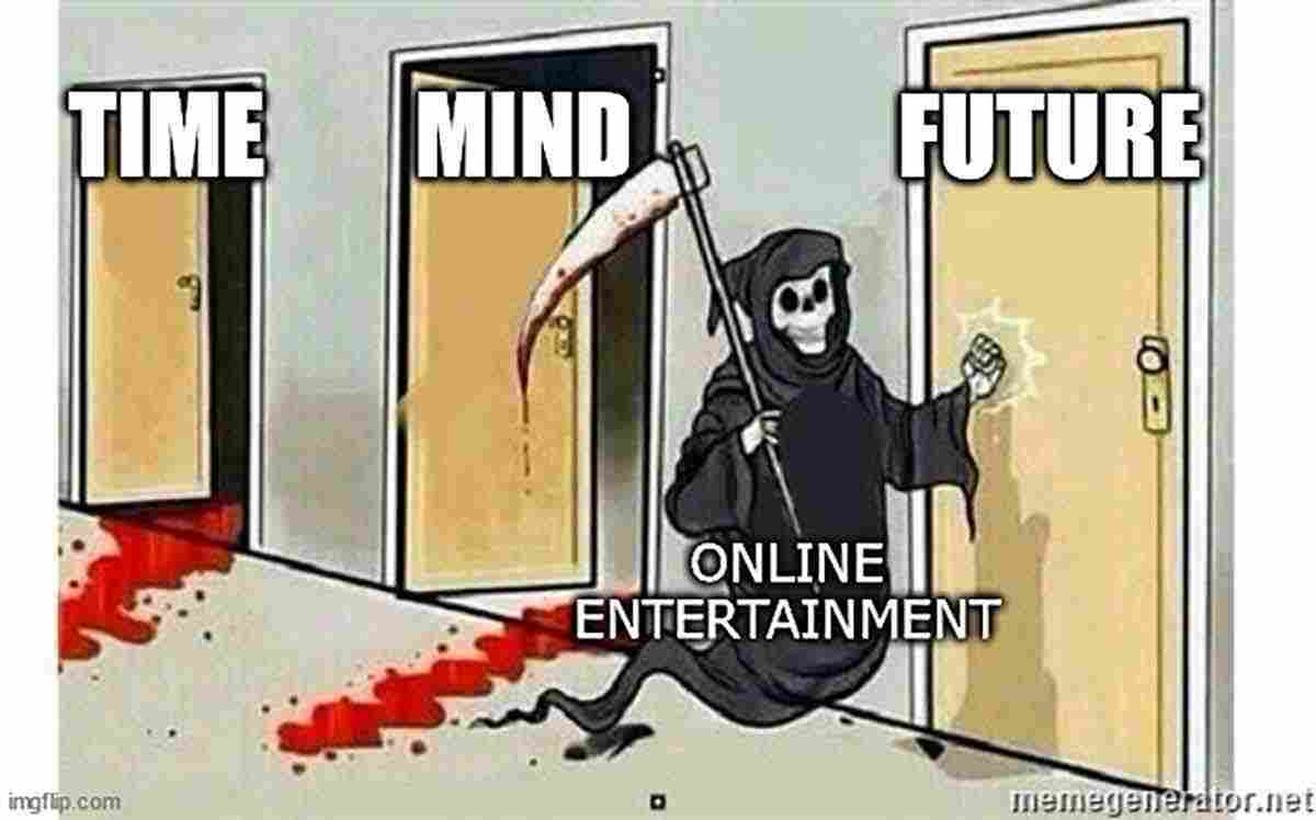 quit online entertainment addiction meme