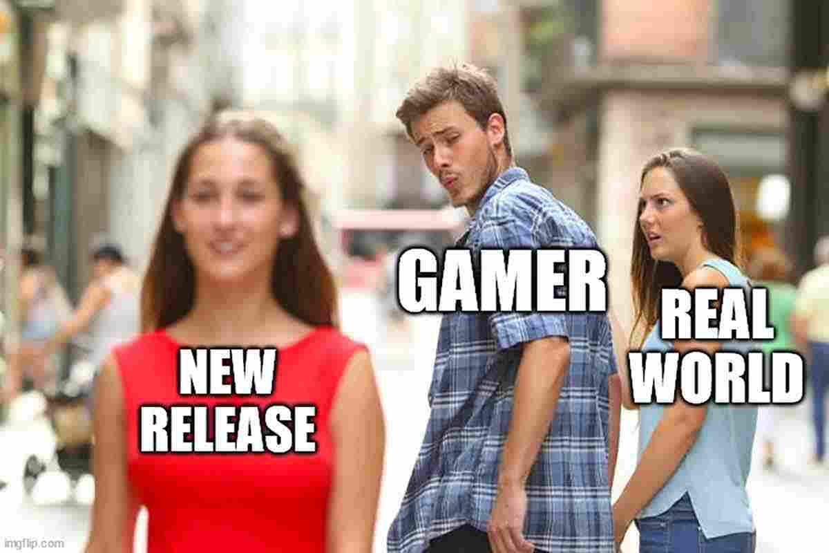 quit video games addiction meme