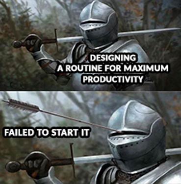 procrastination meme