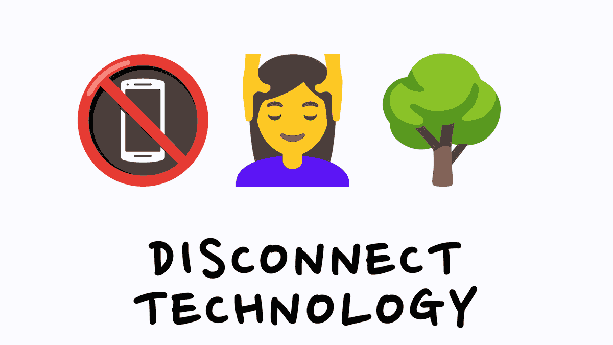 Disconnecting from Technology Thumbnail