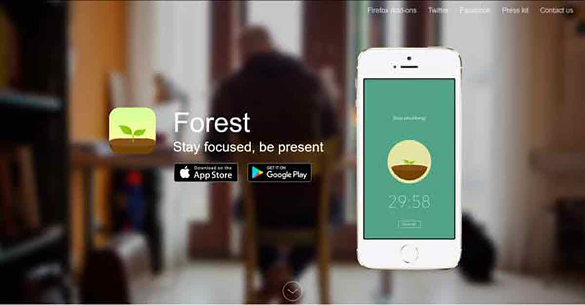 study tips app focus forest