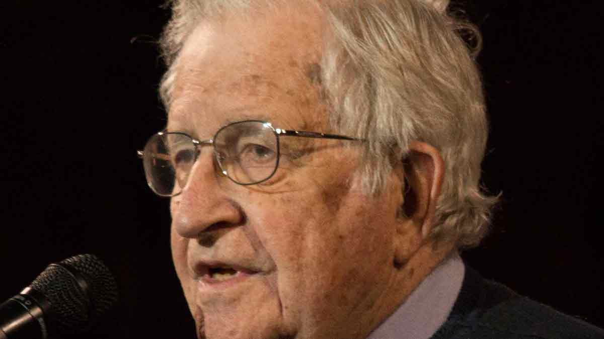 noam chomsky photo