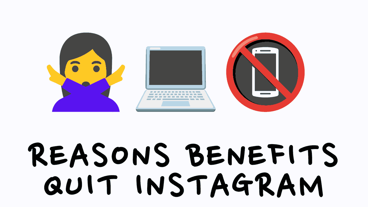 reasons benefits quit instagram picture