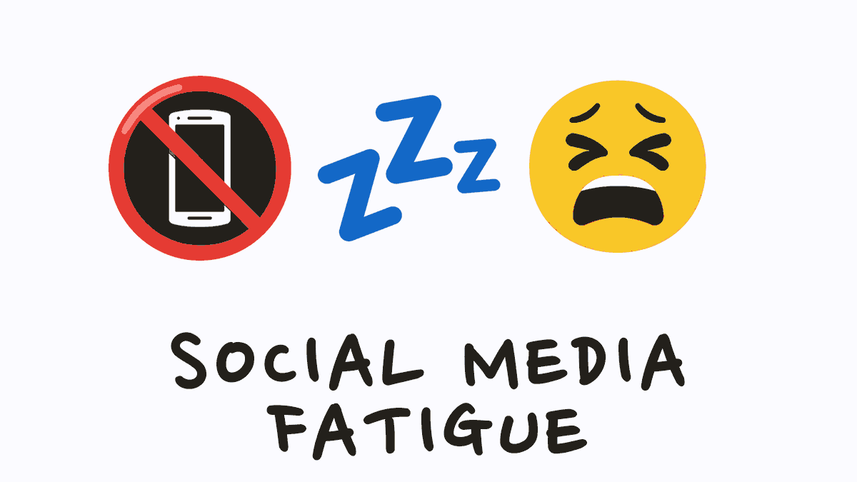 social media fatigue picture